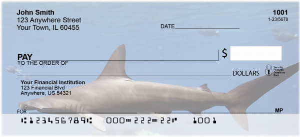Shark Infested Waters Personal Checks
