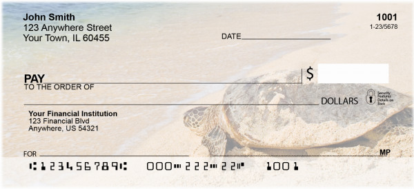 Sea Turtles Personal Checks