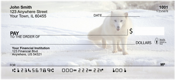 White Fox Personal Checks