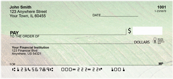 Fields In Spring Personal Checks | BBA-09