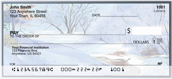 First Snow Personal Checks