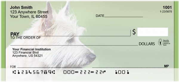 Cairn Terriers Personal Checks