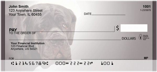 Massive Mastiff Personal Checks | BBB-14