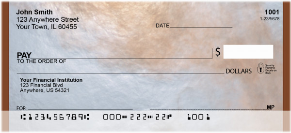 Water And Oil Personal Checks