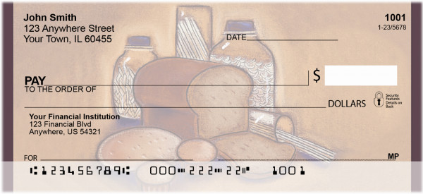 Whole Wheat Breads And Pastas Personal Checks | BBC-08
