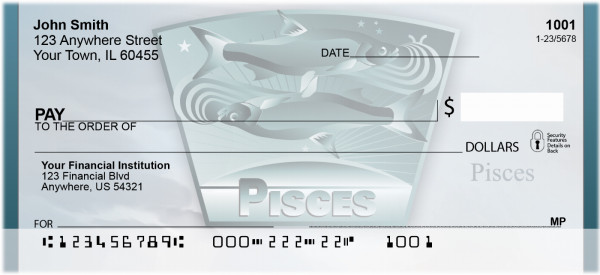 Pisces Personal Checks