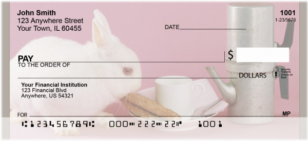 Bunny Antics Personal Checks