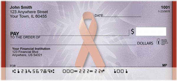 Let&#039;s Reach For The Cure Personal Checks