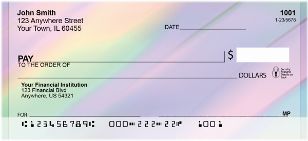 Rainbow Spectrum Personal Checks