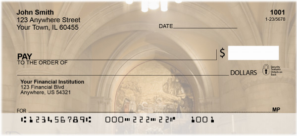 National Cathedral In Washington DC Personal Checks