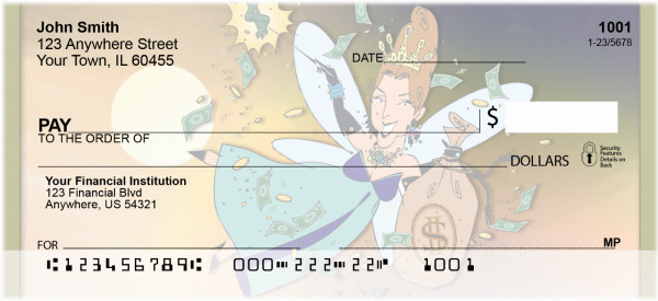 Fairy Mother Of Money Personal Checks