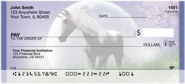 Unicorn Universe Personal Checks | BBF-46