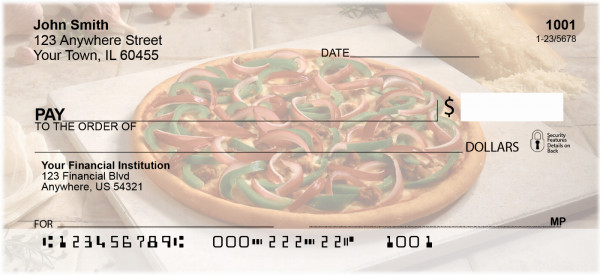 Homemade Pizza Personal Checks | BBF-57