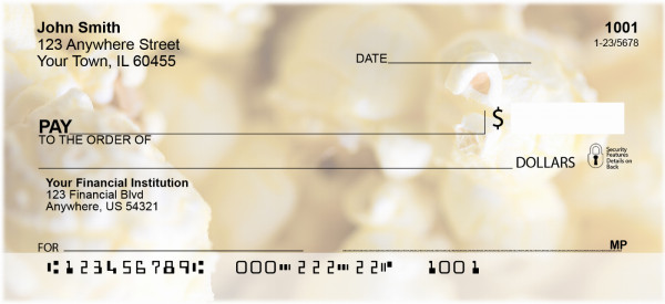 Popcorn Puffs Personal Checks | BBF-59