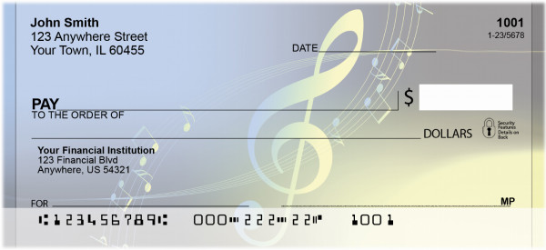 Music In The Air Personal Checks