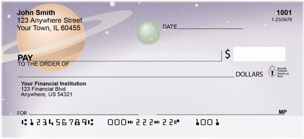 The Space Age Personal Checks