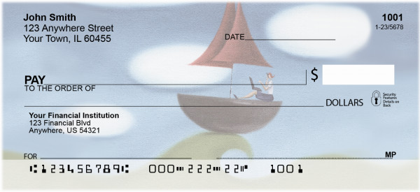 Riding The Wave Personal Checks