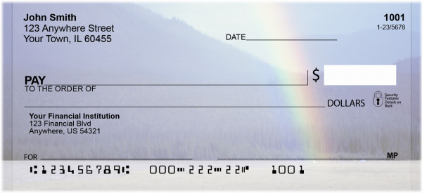 End Of The Rainbow Personal Checks | BBG-79