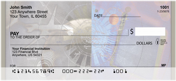 Space Age Travel Personal Checks