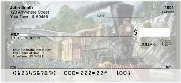 America By Train Personal Checks
