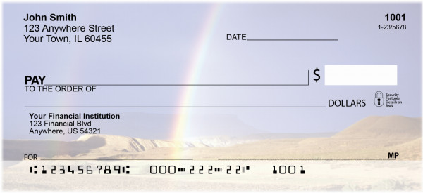 Rainbows On The Plains Personal Checks