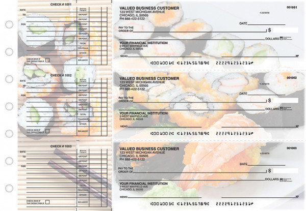Japanese Cuisine Accounts Payable Designer Business Checks