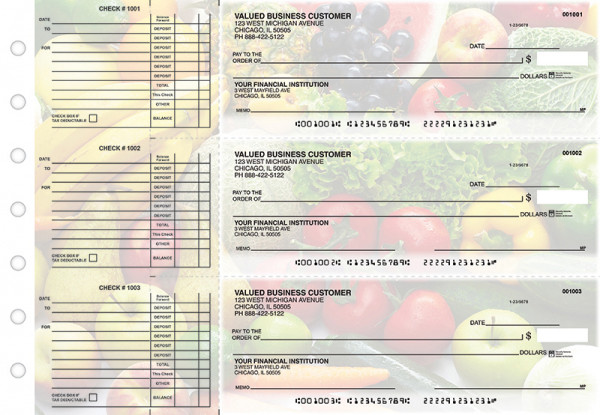 Fresh Produce Accounts Payable Designer Business Checks