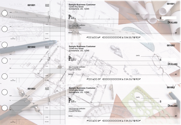 Architect Standard Disbursement Designer Business Checks