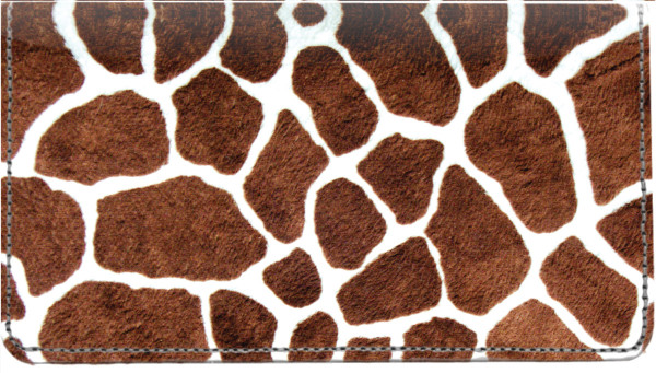 Giraffe Prints Leather Cover