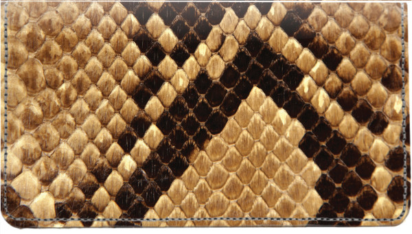 Snake Print Leather Cover