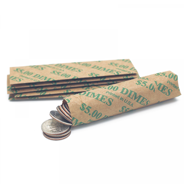 Dime Flat Coin Wrappers