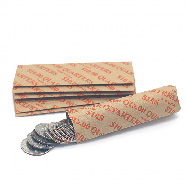 Quarter Flat Coin Wrappers