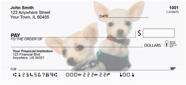 More Chihuahuas Personal Checks