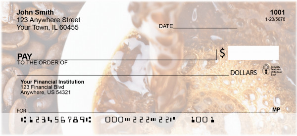 Wired on Coffee Personal Checks