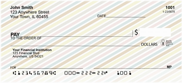 Stripes Personal Checks