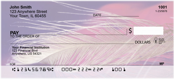 Golden Feather Personal Checks