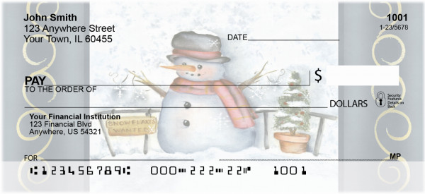 Snowflake Collector Checks by Lorrie Weber | JHS-19