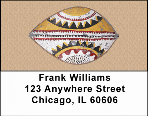 African Shields Address Labels
