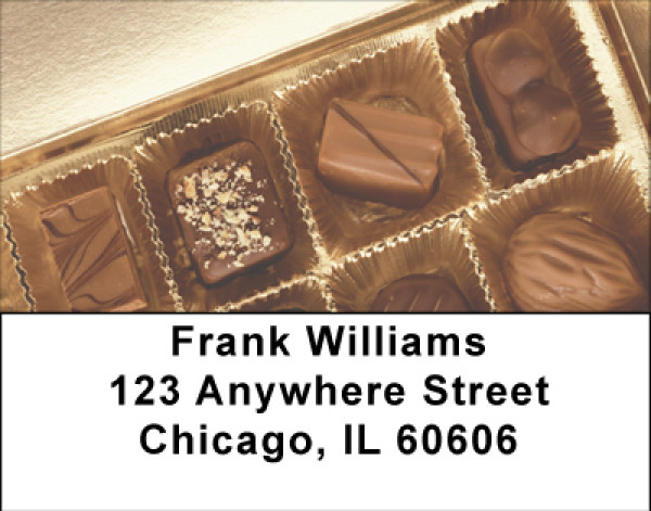 Chocolate Obsessions Address Labels