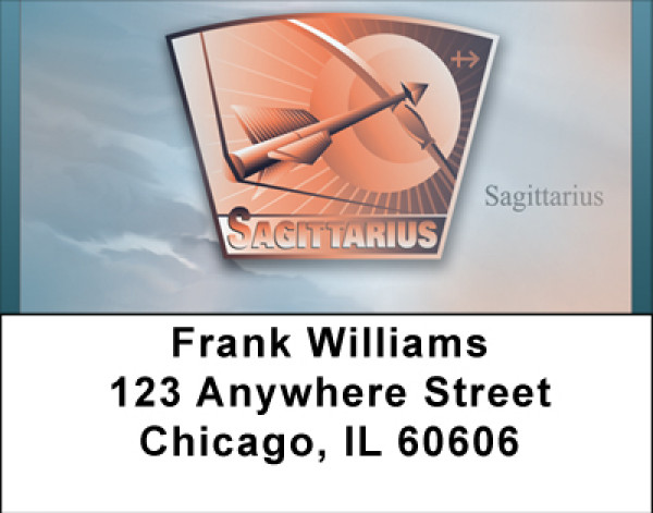 Sagittarius Address Labels | LBBBC-45