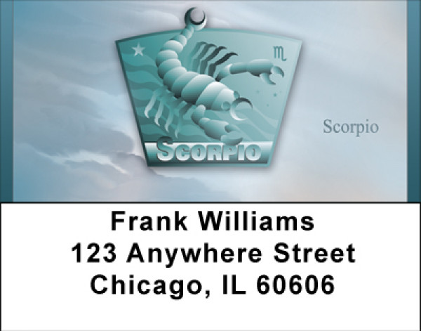Scorpio Address Labels | LBBBC-46