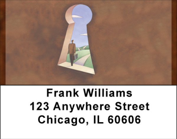 Perspective Address Labels | LBBBC-73