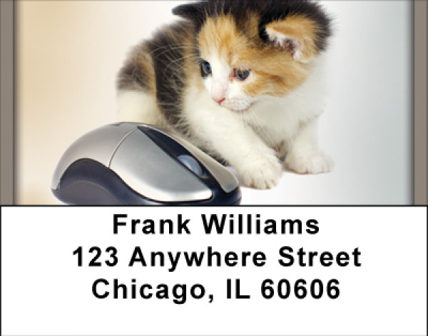 Cat And Mouse Address Labels