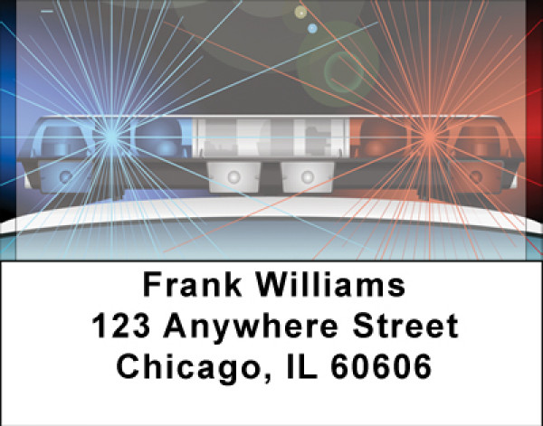 Lights And Sirens Address Labels