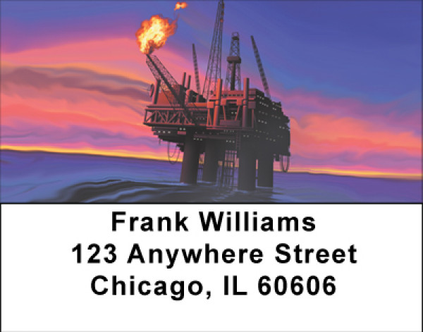 Fire And Water Address Labels | LBBBF-16