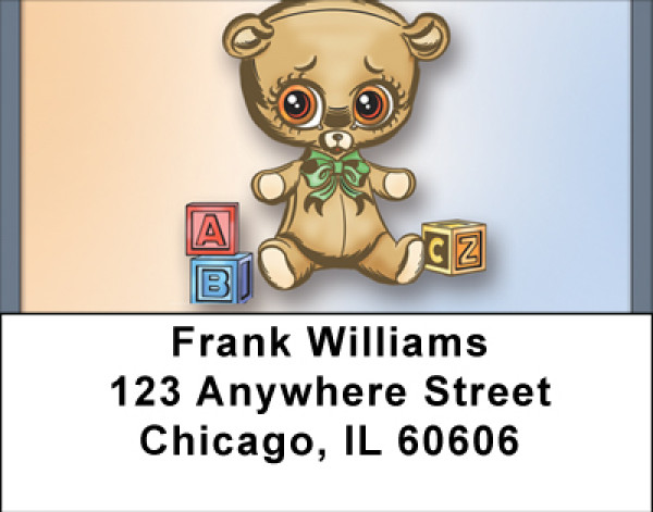 Teddy Bear ABC's Address Labels | LBBBG-20