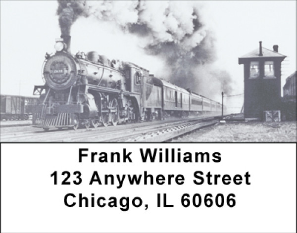 Greeting The Iron Horse Address Labels