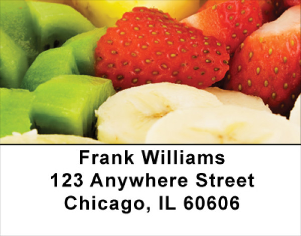 Fresh Fruits Address Labels | LBFOD-38