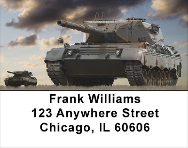 Tanks Address Labels