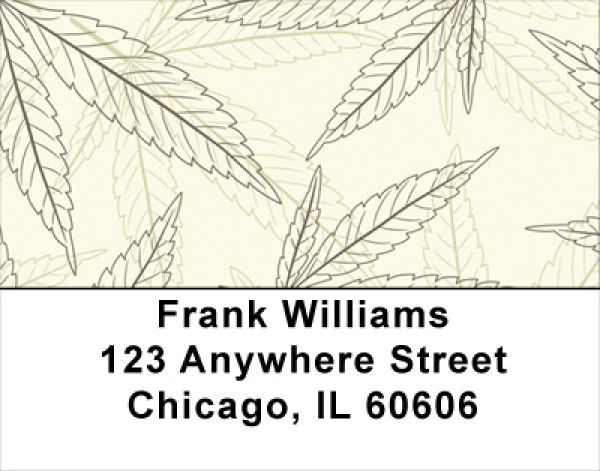 Legalize Marijuana - Weed Camo Address Labels | LBPAT-32
